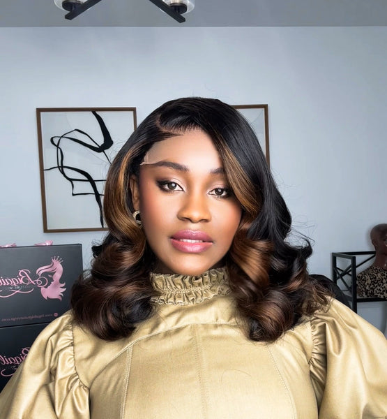 Rachel Chic                                              (Mild golden brown highlights)Preorders only