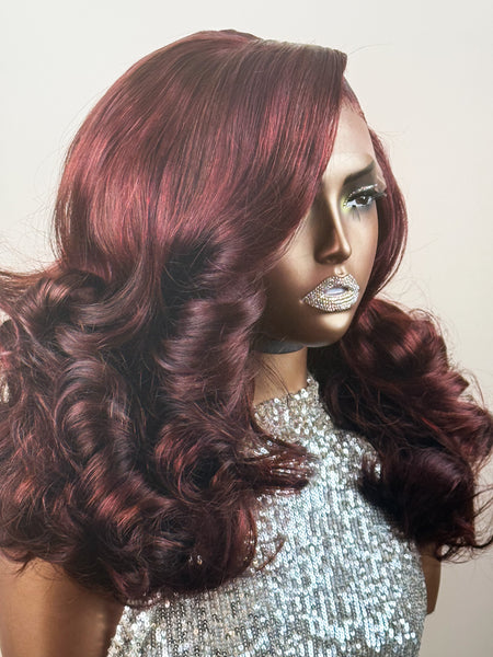 Rachel chic( burgundy )